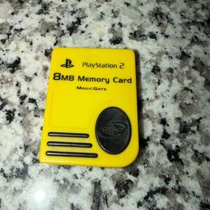 PlayStation 2 memory card 8MB magic gate SONY... UNTESTED